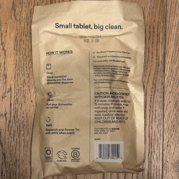 Blueland Dishwasher Detergent Tablets - Picture 3 of 3